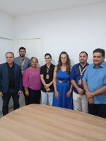 Câmara de Várzea Grande recebe equipe do Senac-MT para apresentar oportunidades de capacitação aos servidores