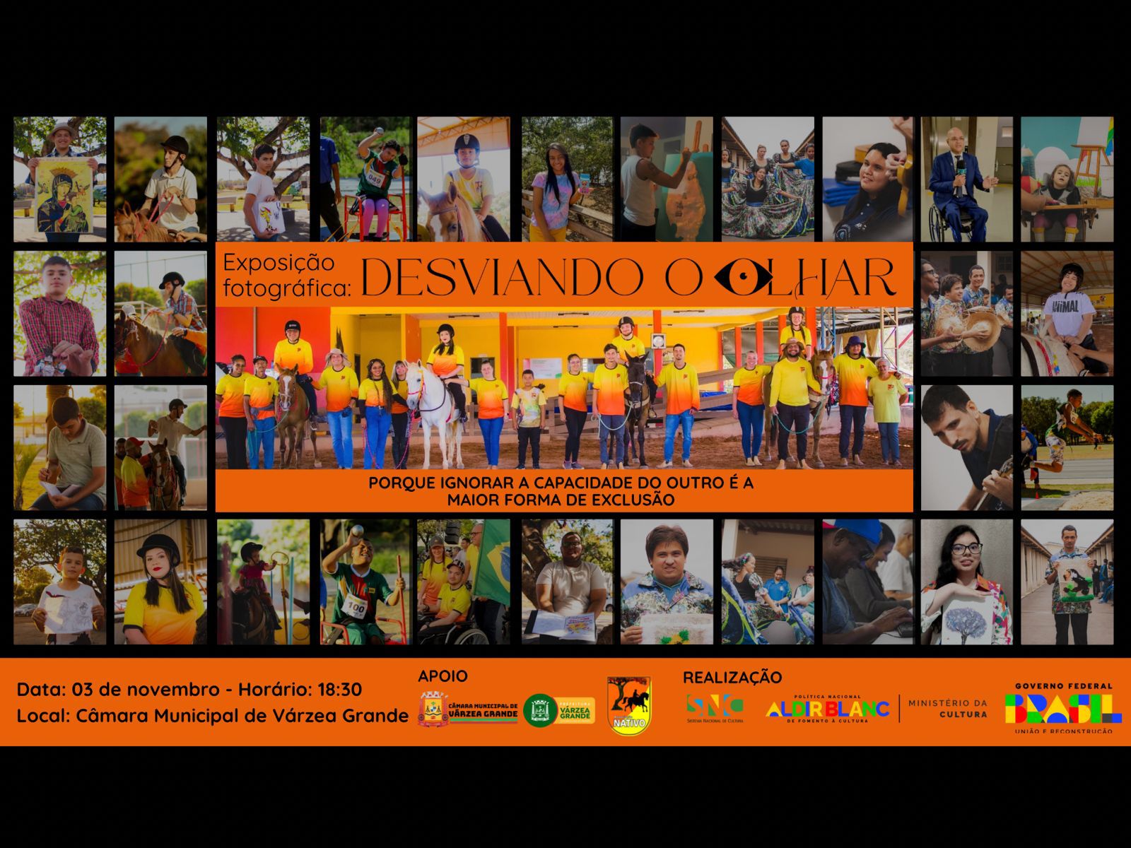 Câmara Municipal apoia exposição inclusiva que valoriza talentos de pessoas com deficiência