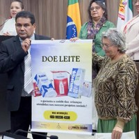 Câmara Municipal de Várzea Grande apoia campanha de arrecadação de leite em parceria com Rotary Club