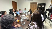 Câmara Municipal recebe representantes do Rotary Clube de Várzea Grande