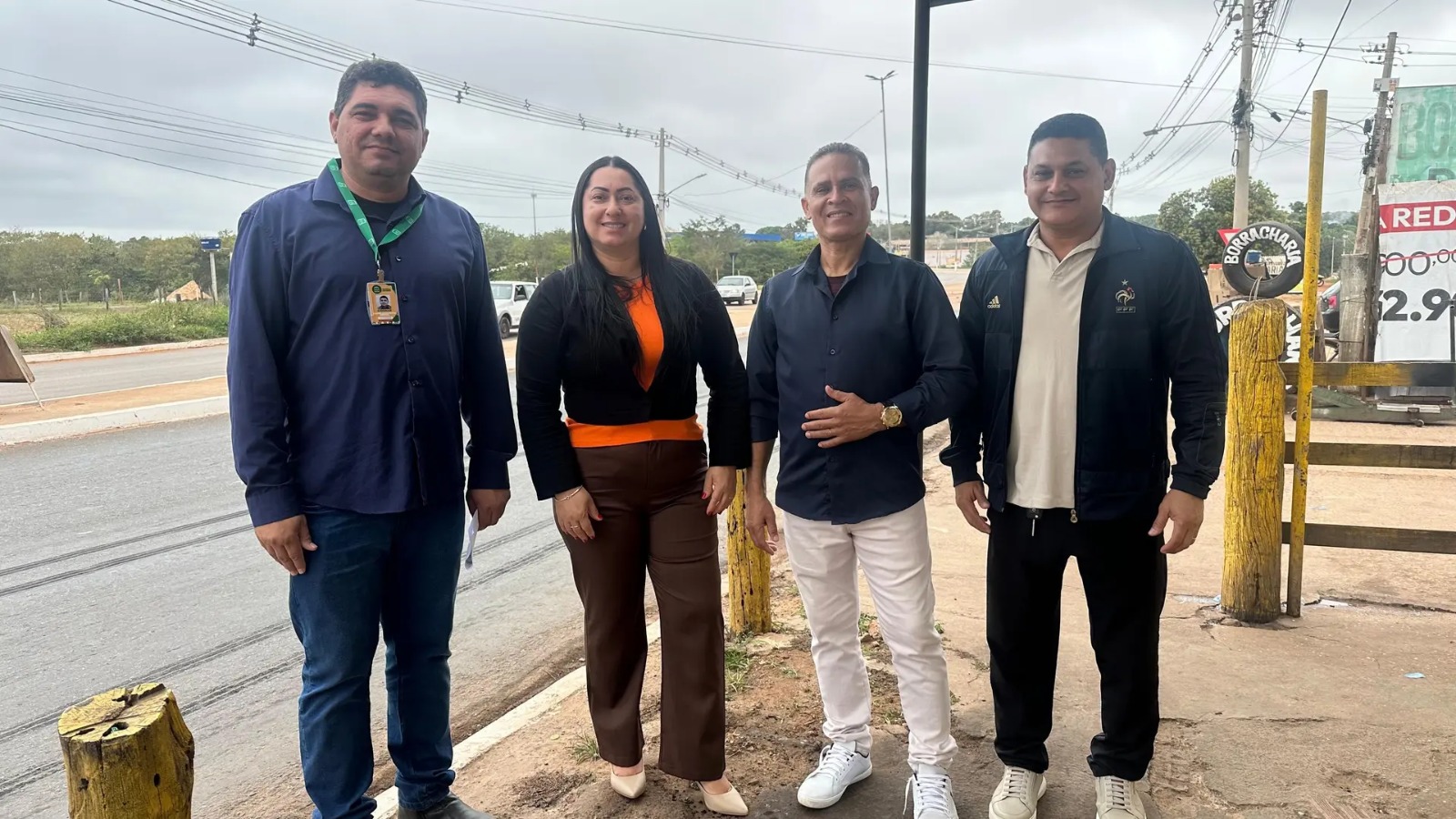 Equipe do vereador Wanderley Cerqueira acompanha definição de medidas para segurança viária na Avenida Leôncio Lopes de Miranda
