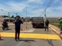 Nova sinalização e quebra molas no Jardim Primavera é mais uma indicação atendida por Wanderley Cerqueira 