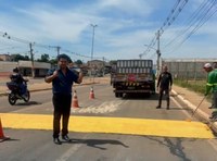 Nova sinalização e quebra molas no Jardim Primavera é mais uma indicação atendida por Wanderley Cerqueira 