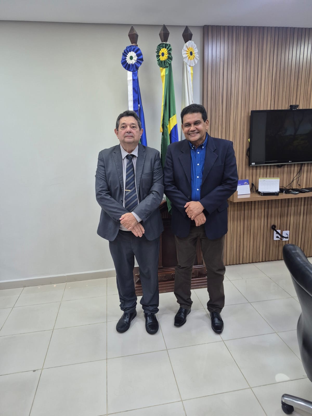 Presidente da Câmara se reúne com corregedor-Geral do Tribunal de Justiça de Mato Grosso