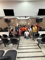 Secretária e Procurador da Câmara Municipal se reúnem com servidores para debater RGA