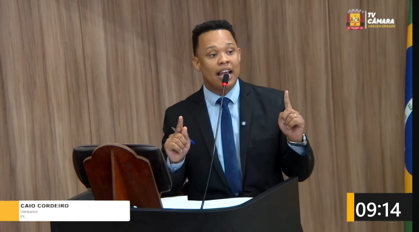 Vereador Caio Cordeiro destaca aprendizado, atuação parlamentar e importância do respeito institucional