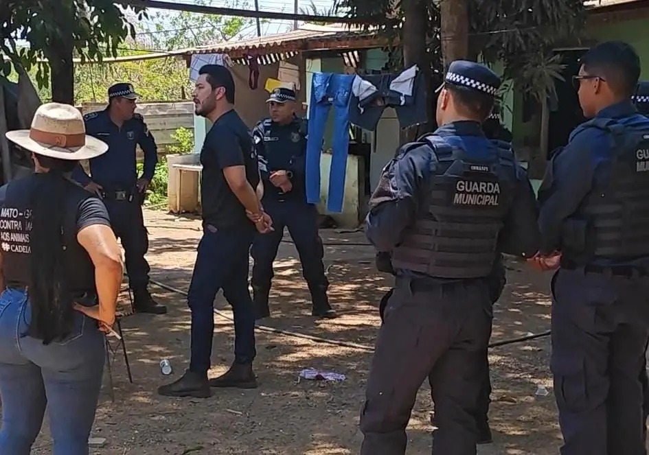 Vereador Wender Madureira age rápido e, com ajuda da GM, prende suspeito de matar cão a paulada