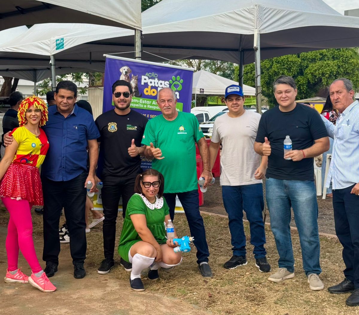 Vereador Wender Madureira leva ação “Patas do Bem” à Feira Empreende Pet em Várzea Grande