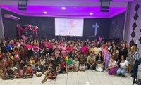 Vereadora Lucélia de Oliveira realiza grande ação do Outubro Rosa e celebra o Mês das Crianças na Igreja Batista Esperança