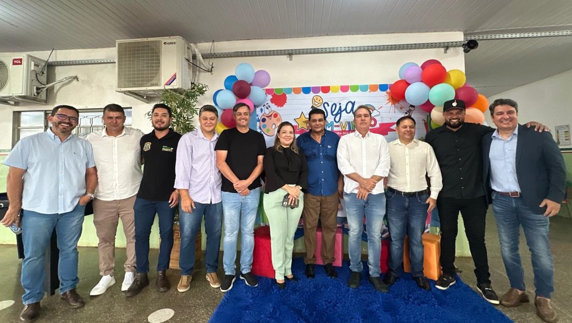 Vereadores participam do lançamento do ano letivo em Várzea Grande
